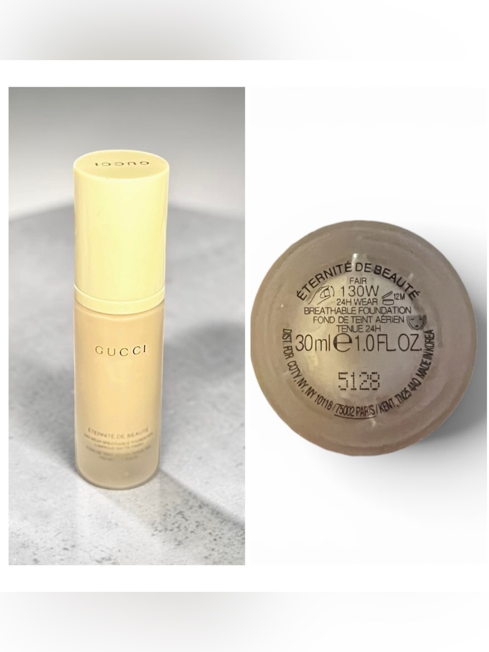 Gucci Éternité de Beauté 24HR Breathable Luminous Matte Finish Foundation 130W